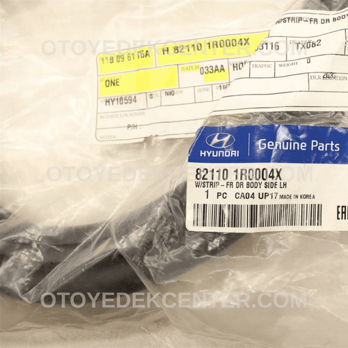 SOL ÖN KAPI KASA FİTİLİ |  SOL ÖN KAPI KASA LASTİĞİ | 82110-1R000-4X